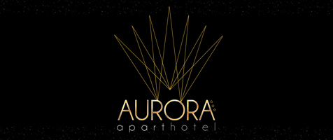 logo aurora apart hotel peschiera